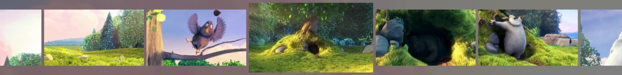 Vistas previas al desplazamiento rápido en el reproductor de video