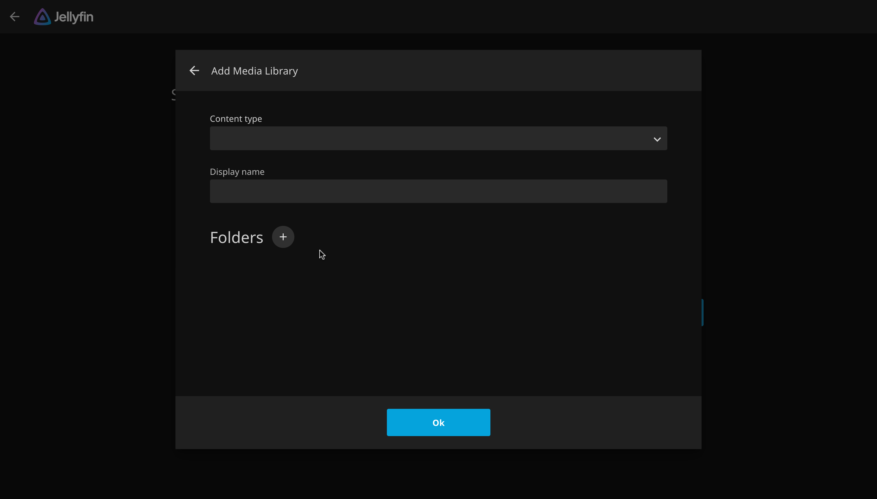 Setup Wizard Add Media Library Popup