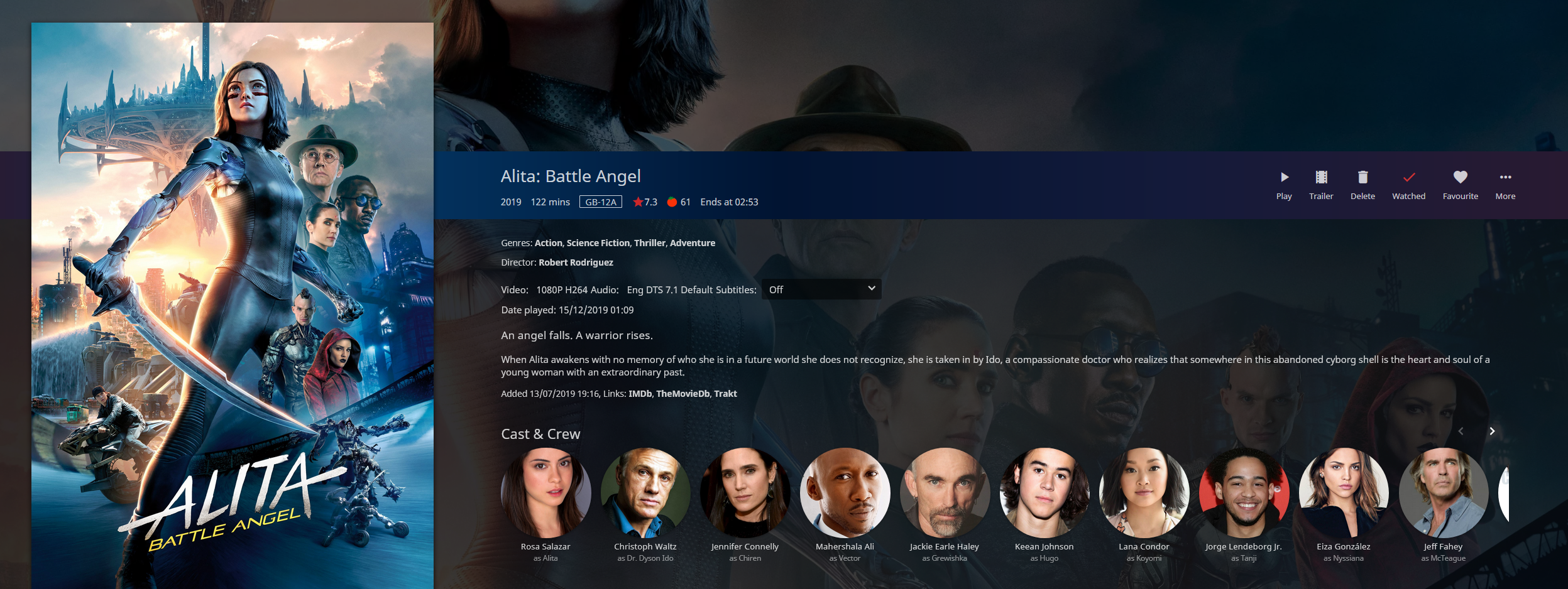 精简演职人员信息样式截图